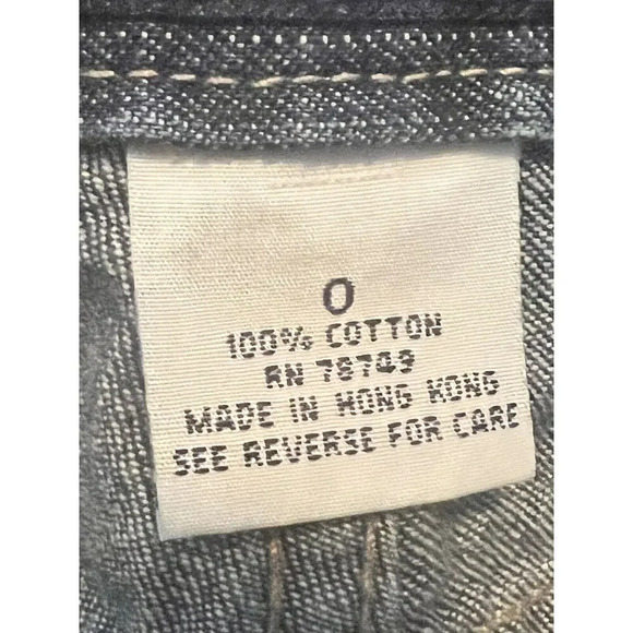 Vintage Blue Asphalt Cotton Jeans Sz 0 - Picture 5 of 7
